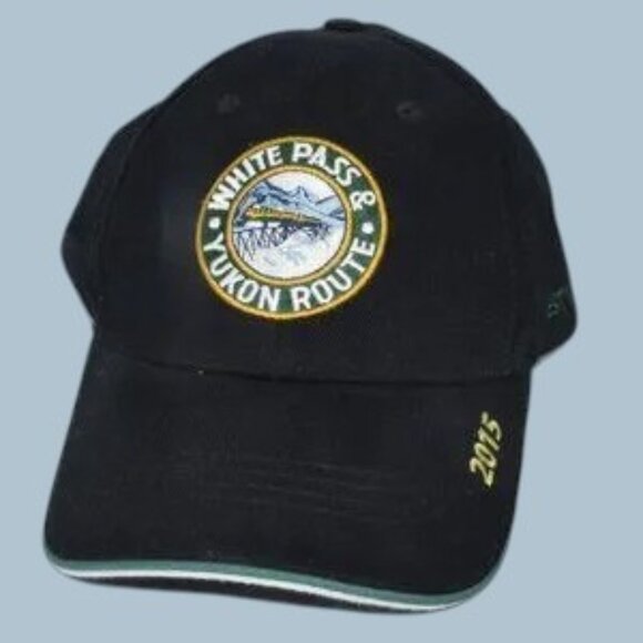 White Pass & Yukon Route Railroad Skagway Alaska 2015 Hat Ball Cap - Picture 1 of 8